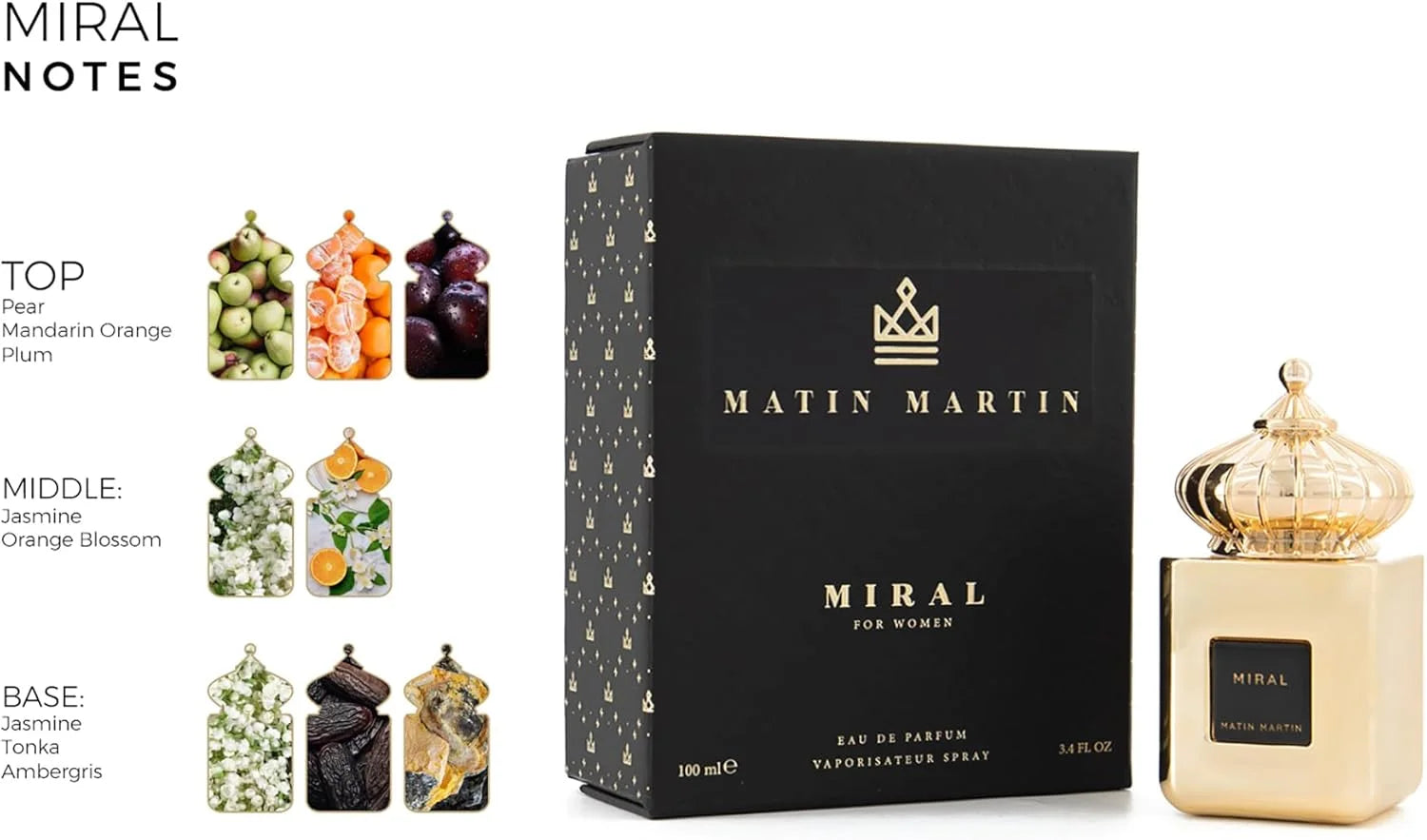 MIRAL Eau de Parfum - 100ml