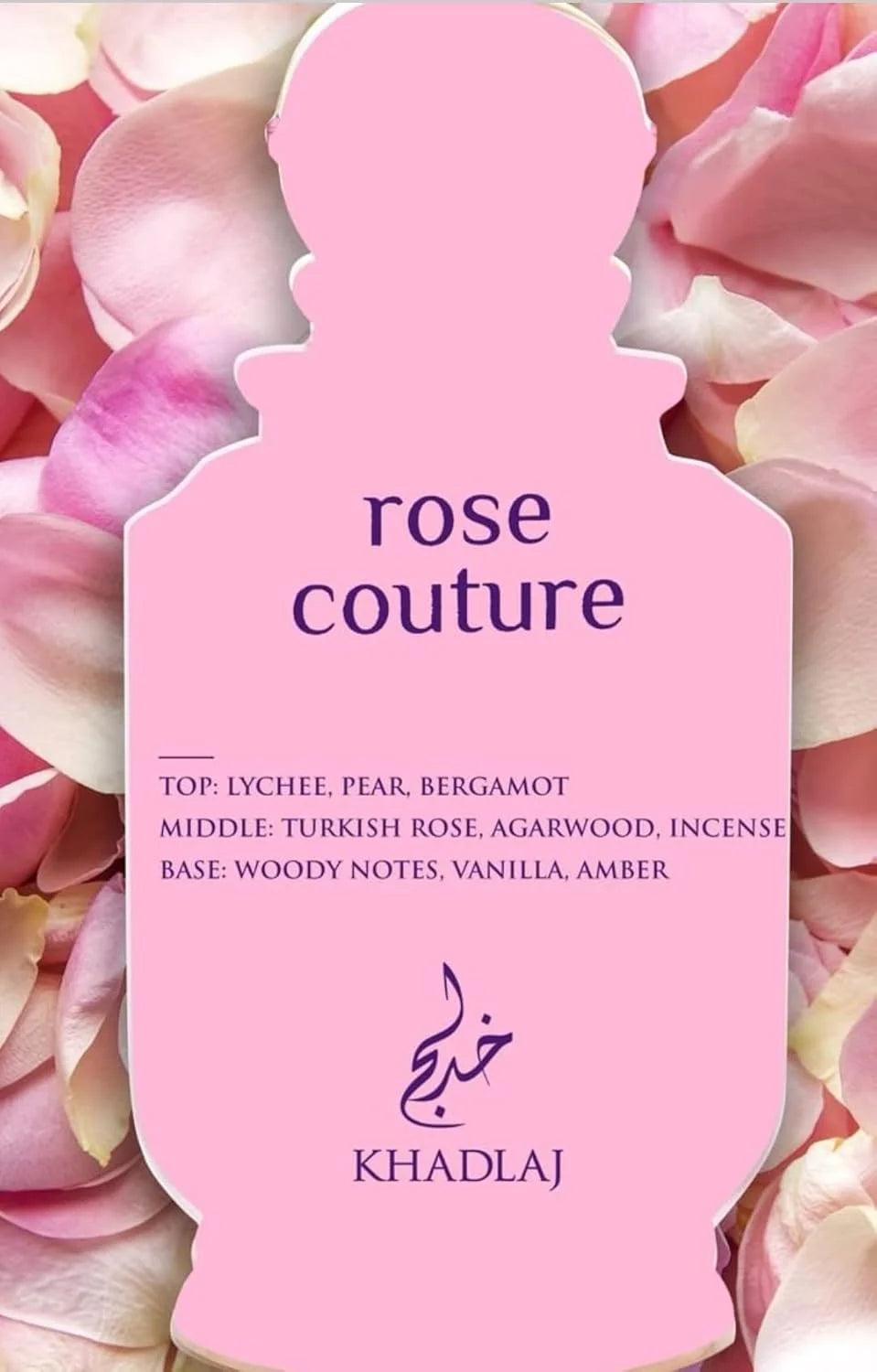 KHADLAJ PERFUMES Rose Couture Eau De Parfum
