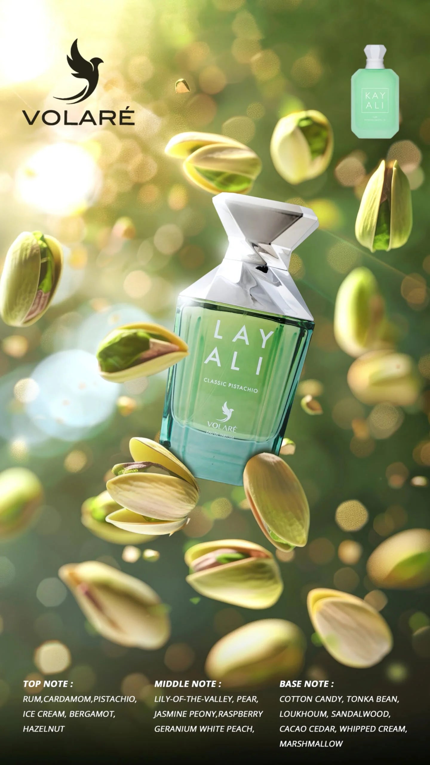 Layali Classic Pistachio EDP by Mamlakt Al Oud